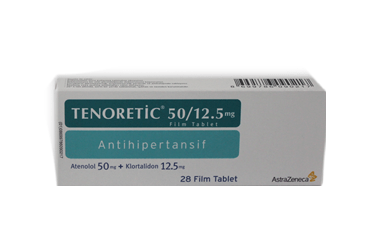 TENORETIC 50 MG/12,5 MG 28 FILM TABLET